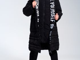 Пальто текстильное с полиуретановым покрытием для девочек