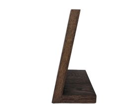 Подставка для ножей магнитная Woodinhome KS002LSOB, дуб, коричневый