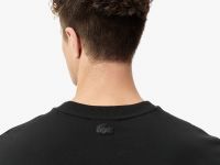Мужская хлопковая футболка Lacoste стандартного кроя