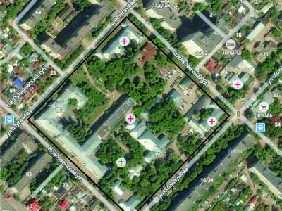 Больничный комплекс (13 объектов), кон. XIX-нач. ХХ вв.