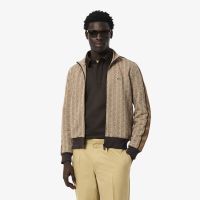 Мужская жаккардовая толстовка Lacoste PARIS с монограммой