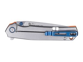 Нож складной Ruike P801-J, сталь 14C28N, рукоять G10, оранжевый