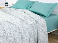 Пододеяльник Foglio, голубой