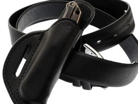 Чехол для складного ножа на пояс, 130*30 мм