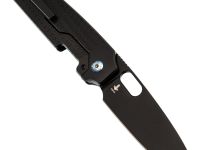 Складной нож Kizer Varatas black сталь S35VN, рукоять Black Titanium