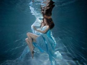 Фотосессия под водой