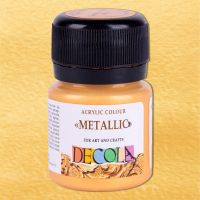 Акрил "Decola" 20 мл металлик Золото сусальное
