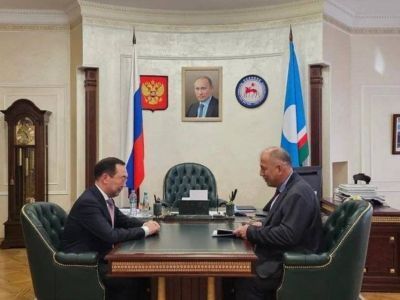 Глава Якутии встретился с руководителем полиметаллического холдинга «Селигдар»