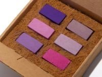 Набор пастели сухая, мягкая ручной работы EARTHBERRY "Предрассветный туман", 6 цветов