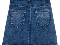 Юбка текстильная джинсовая для девочек
