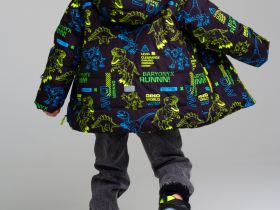 Куртка текстильная с полиуретановым покрытием для мальчиков