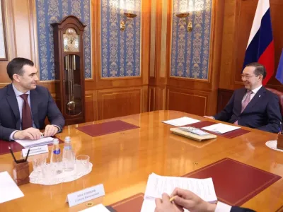 Айсен Николаев и Роман Некрасов обсудили вопросы развития сельского хозяйства