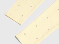 Легинсы с принтом для девочек, Желтый