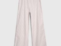 Пижамные брюки из хлопка, Бежевый