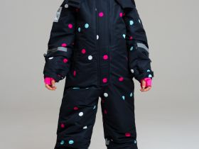 Комбинезон текстильный с полиуретановым покрытием для девочек