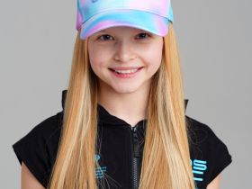 Кепка текстильная для девочек