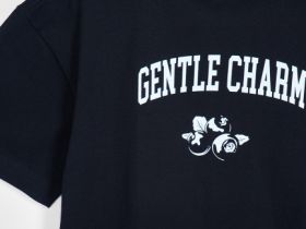 Свободная футболка для девочек, Черный