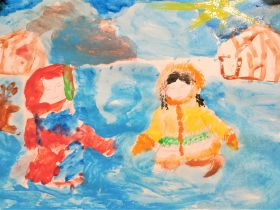 Рисуя Якутию: дети горняков соединили труд родителей и культуру Севера