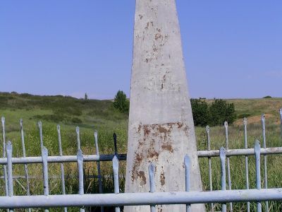 Могила первого председателя Пронинского Совета Самыкина П.Т.