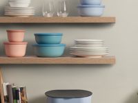 Mepal Набор контейнеров высоких, 4 предмета Nordic Black Cirqula Mepal