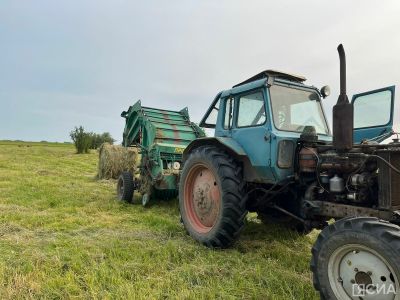 В Якутии план заготовки сена выполнили на 80%