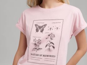 Футболка из хлопкового джерси свободного кроя