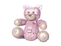 JK8133 Конструктор Розовый Мишка Тэдди