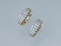 Серьги из комбинированного золота э4812сг04210658