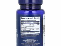 Life Extension, биоактивные фолат и витамин B12, 90 вегетарианских капсул