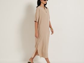 Платье Respiro, бежевое