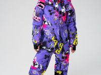 Комбинезон текстильный с полиуретановым покрытием для девочек