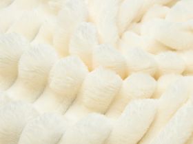 Плед Soft strip, молоко