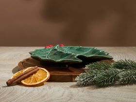 Блюдо Зеленый лист/Foglia Verde II