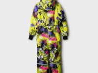 Комбинезон текстильный с полиуретановым покрытием для девочек