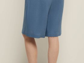 Шорты изо льна на резинке