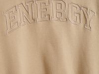 Свитшот оверсайз для девочек, Бежевый