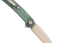 Складной нож Dr.Tech W3613GJ, сталь D2, рукоять G10, Jade