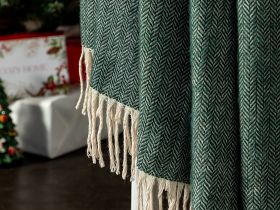 Плед Ines, зеленый