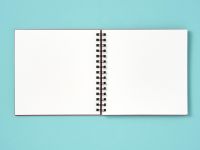 Скетчбук для акварели на спирали Малевичъ "Monet" 20х20 см 20 л 300 г, среднее зерно