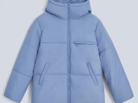 Утепленная куртка прямого кроя