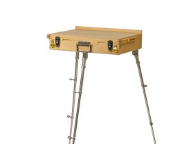 Этюдный ящик Pinax FE-50W, планшетный на стальной треноге, бук