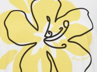 Футболка из мерсеризованного хлопка с принтом