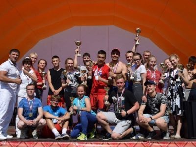 Богатырские игры мас-рестлеров во Владимире