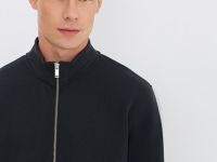 Толстовка на молнии, Синий