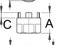 Съемник Unior 1670.3/4 Suntour с четырьмя пазами (черный)