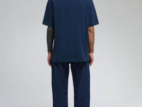 Поло из хлопка пике с коротким рукавом