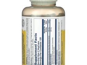 Solaray, витамин C и биофлавоноиды, 250 растительных капсул VegCap