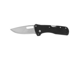 Нож складной со сменными лезвиями Cold Steel Click N Cut Folder, сталь 420J2, рукоять пластик, черный