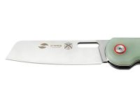 Нож складной Stinger 114 мм, сталь 440A, рукоять G10, зеленый