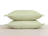 Комплект наволочек Зеленый туман/Fog Green с ушками